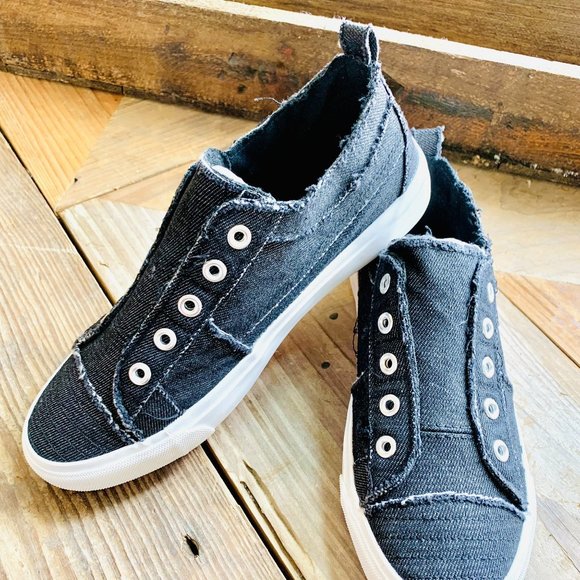 Corkys Shoes Corkys Womens Babalu Slipon Sneakersblack Poshmark